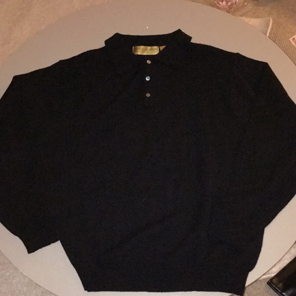 Cashmere collared sweater-polo - Picture 7 of 7